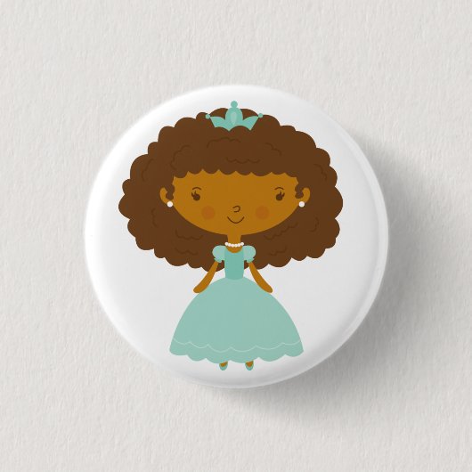 Princess Ronde Button 3,2 Cm (Voorkant)