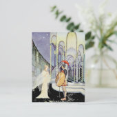 Princess Rosette en Soldier Briefkaart (Staand voorkant)