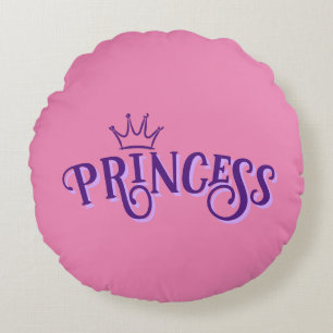 Princess Round Pillow Rond Kussen