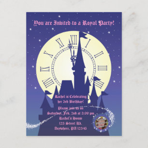 Princess Royal Birthday Party Invitation Kaart