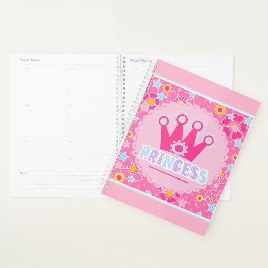 Princess, roze planner (Display)