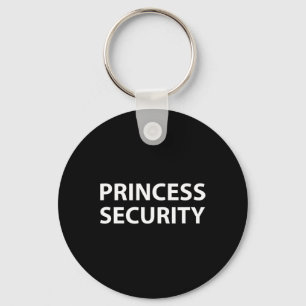 Princess Security Halloween Costume Dad Mannen Mat Sleutelhanger