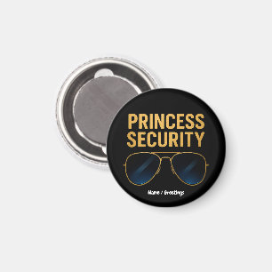 Princess Security Magical Halloween Verjaardagsfee Magneet