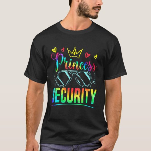 Princess Security Princess Protection Father Broth T-shirt (Voorkant)
