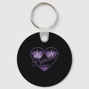 Princess Security Protection Castle Mannen Vrouwen Sleutelhanger