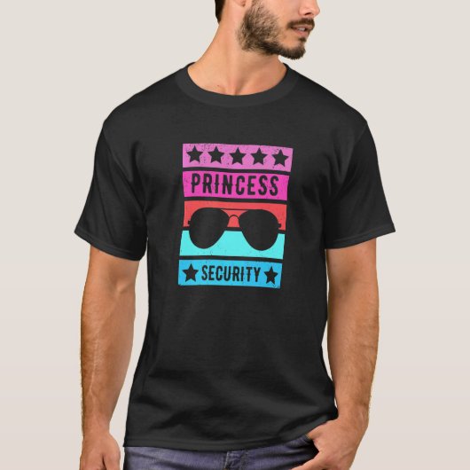 Princess Security Team Big Brother Vader kondigt a T-shirt (Voorkant)