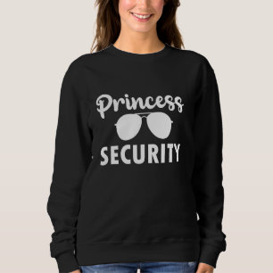 Princess Security Team Pap Mam Verjaardagsfeestje Trui