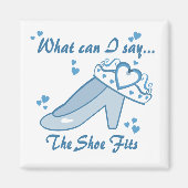 Princess Shoe Fits Magneet (Voorkant)