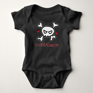 Princess Skull&Cross-Botten Romper