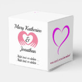 Princess Small Favor / Gift Box Bedankdoosjes (Achterkant)