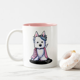 Princess Sparkleheart Westie Coffee Mok