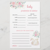 Princess Swan voorspellingen spel Flyer (Voorkant)