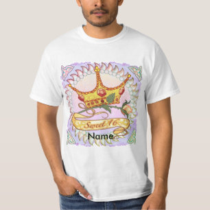 Princess Sweet 16 verjaardag T-shirts