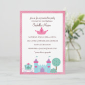 Princess Tea Party Invitations (Debout devant)