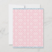 Princess Tea Party Kaart (Achterkant)