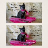 Princess Tiana's Random Acts of Kindness Cards (Devant & derrière)