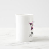 "Princess" Tiara Design Porselein Kop (Voorkant)