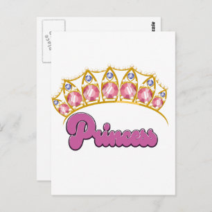 Princess Tiara logo Briefkaart