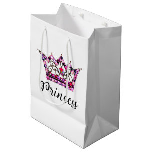 "Princess" Tiara Medium Gift Bag Cadeauzakje