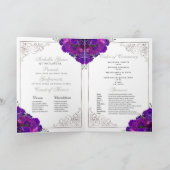 Princess Tiara Quinceanera Programme d'Argent viol (Intérieur)