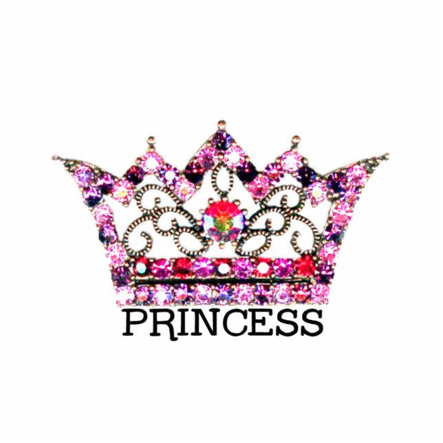 PRINCESS TIara SCULPTURE Staand Fotobeeldje (Voorkant)