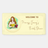 Princess To Queen Bruidsdouche Spandoek (Horizontaal)