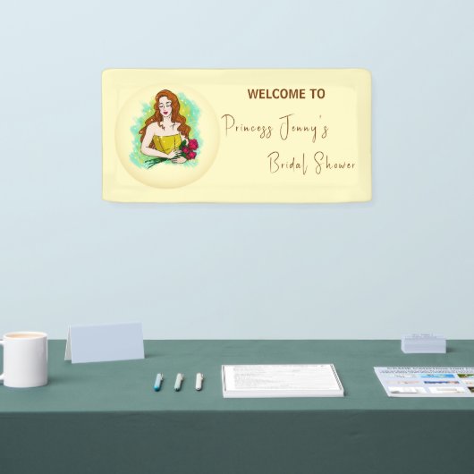 Princess To Queen Bruidsdouche Spandoek (Beurs)