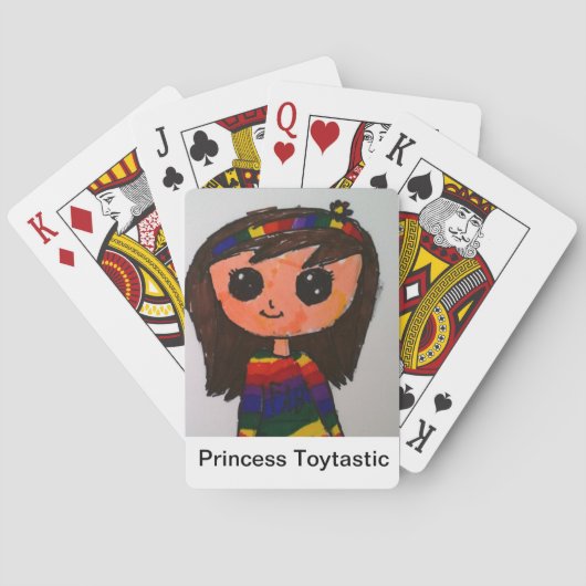 Princess Toytastic speelkaarten (Achterkant)