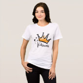 Princess Tri-Blend Shirt (Voorkant volledig)