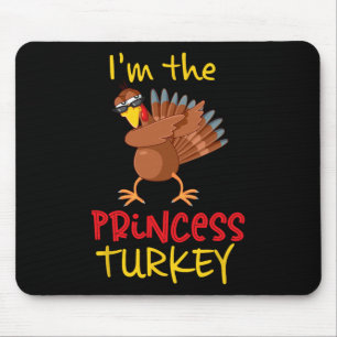 Princess Turkey Matching Family Group Thanksgiving Muismat