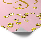 Princess Tutu Baby shower Affiche de bienvenue Bru (Coin)