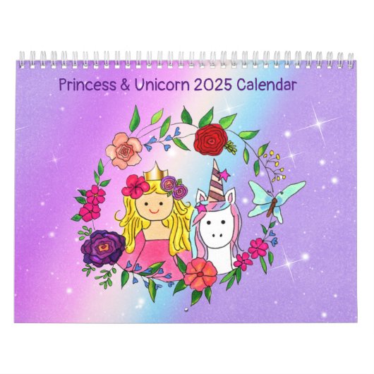 Princess & Unicorn 2025 Calendrier Volume 4 (Protection)