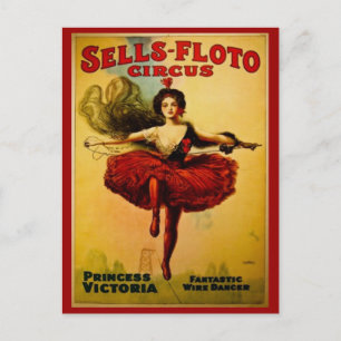 Princess Victoria  Circus Briefkaart