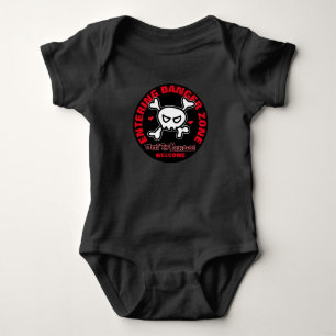 Princess Warning Danger Zone Romper