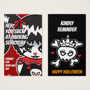 Princess Warning Halloween version