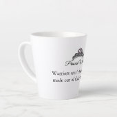 Princess Warrior 12 oz Latte Mug (Angle gauche)