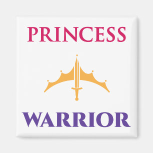 Princess Warrior Magnet Magneet