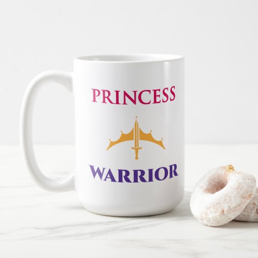 Princess Warrior Mug (Avec donut)