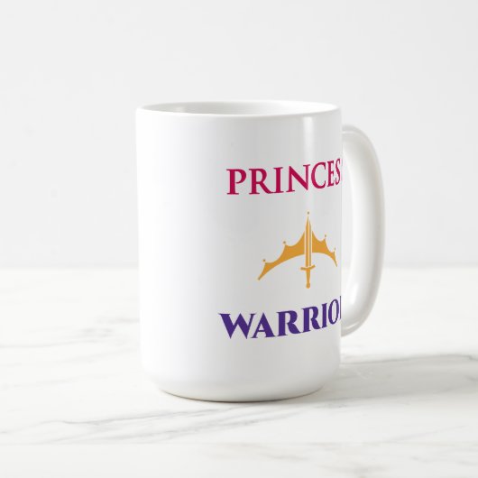 Princess Warrior Mug (Devant droit)