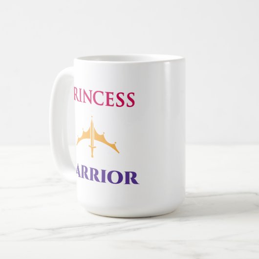 Princess Warrior Mug (Devant gauche)