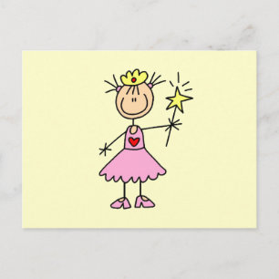 Princess with Wand Briefkaart