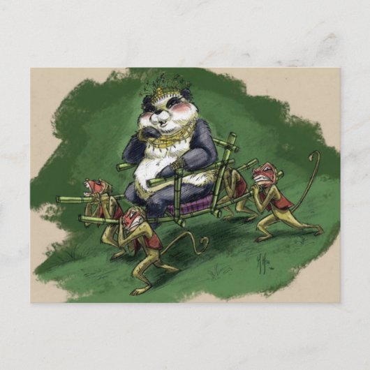 Princess Yuan Yuan Briefkaart (Voorkant)