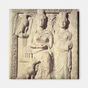 Princess Zenobia en een vrouw metgezel Magneet