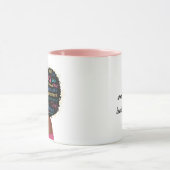 Princesse afro-américaine 11 oz Mug (Centre)