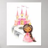 Princesse Afro-Américaine, Château, Décoration de  (Devant)