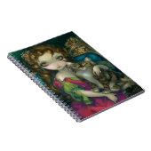 "Princesse avec le carnet d'un chat de ragondin du (Côté Droit)