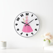 Princesse avec une horloge à rose (Maison)