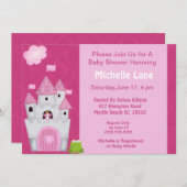 Princesse Baby Shower Invitations (Devant / Derrière)