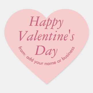 Princesse Beauty Coeur Rose Sticker de Valentine