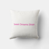 Princesse bébé hippopotame - Coussin en coton - Pe (Verso)